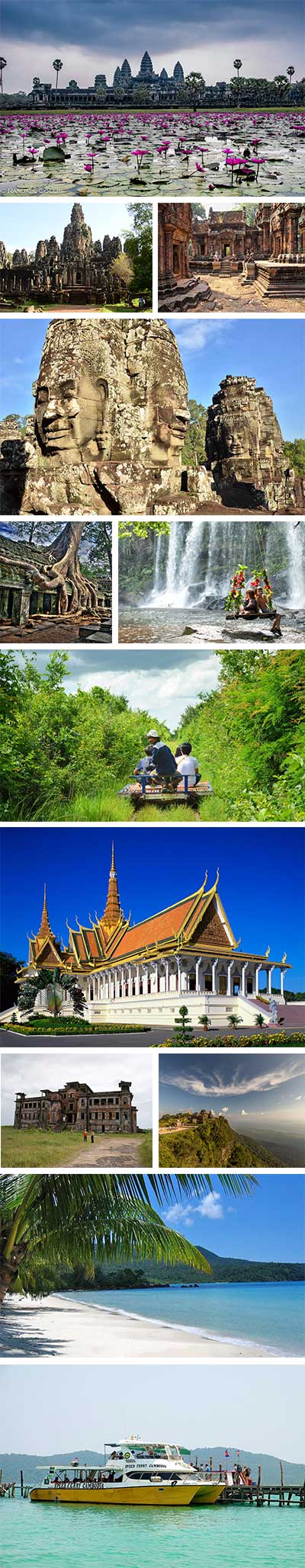 15 Days Cambodia Historical Tour with Beach Relax