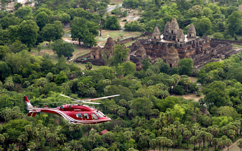 Top 3 Siem Reap Helicopter Tours: Stunning View from Up Above