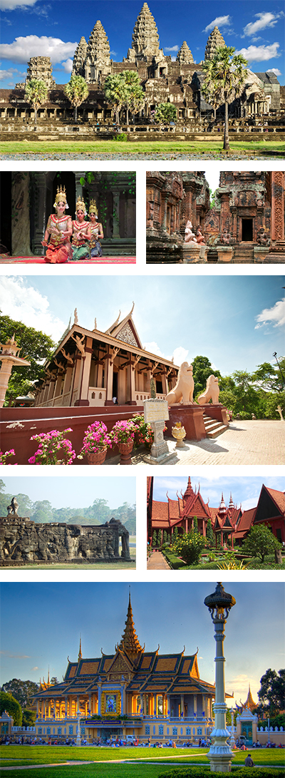 5 Days Cambodia Family Tour from Siem Reap to Phnom Penh