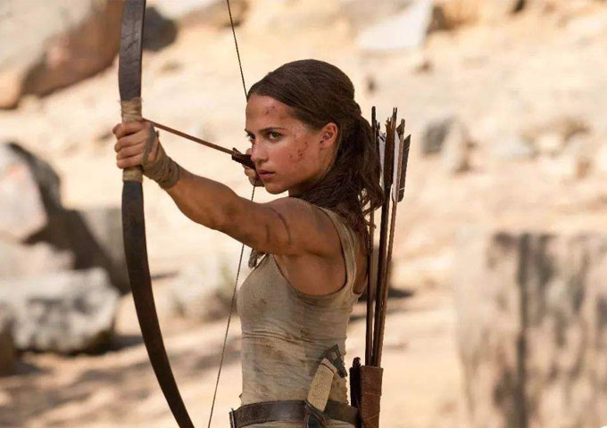 Tomb raider movie scenes