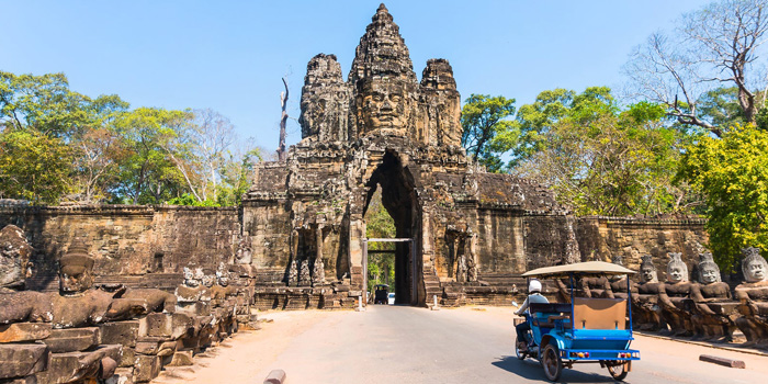 Tuk-tuks from Siem Reap to Angkor Wat get-to-angkor-wat-by-tuk-tuks