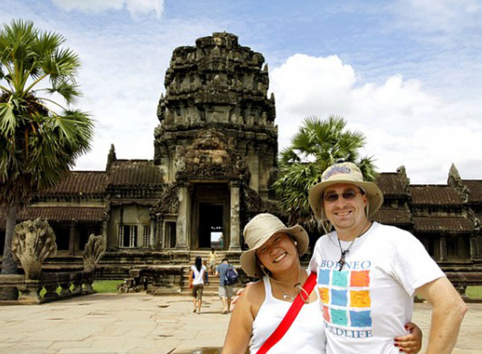 Love at Angkor Wat