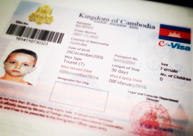 Cambodia e-visa