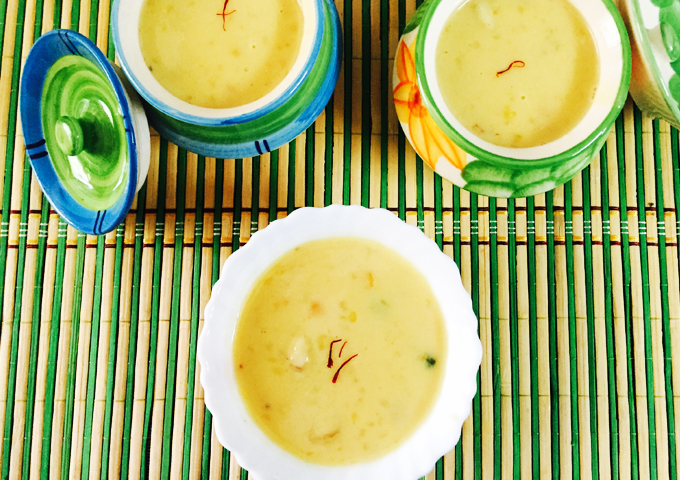 Jaggery sweet soup