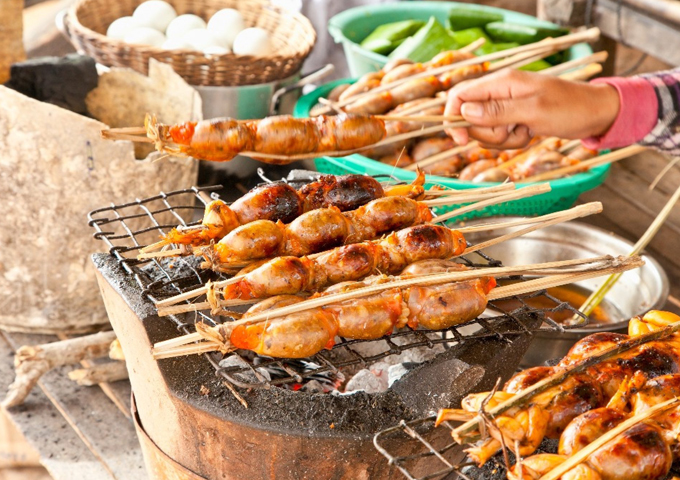 Siem Reap street food