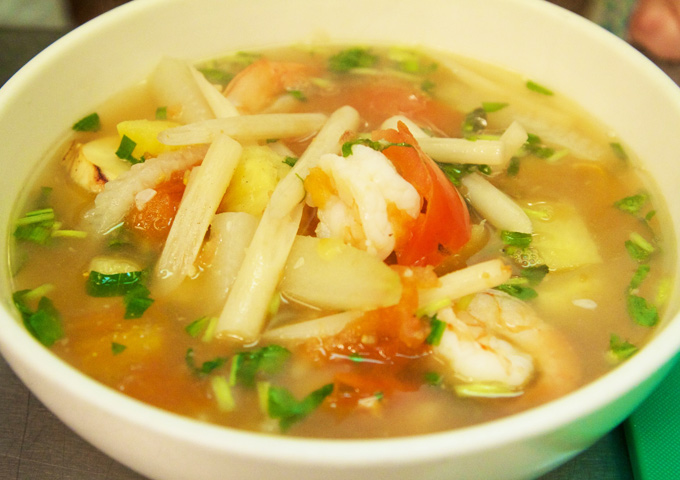 Sour soup