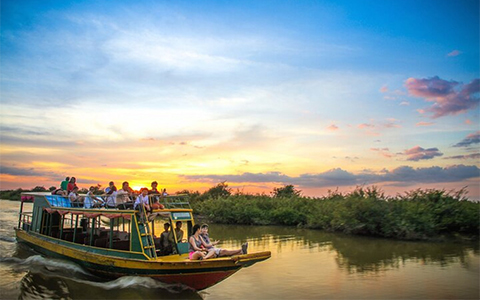 Boat from Battambang to Siem Reap