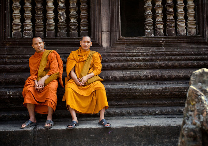 Cambodia Monks