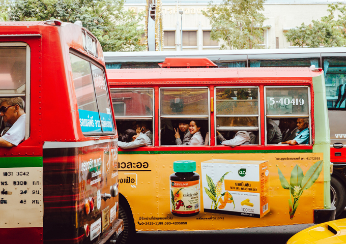 vibrant-buses-on-the-street-of-bangkok