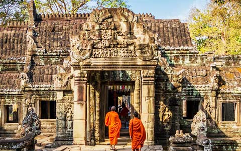 Where is Laos and Cambodia?