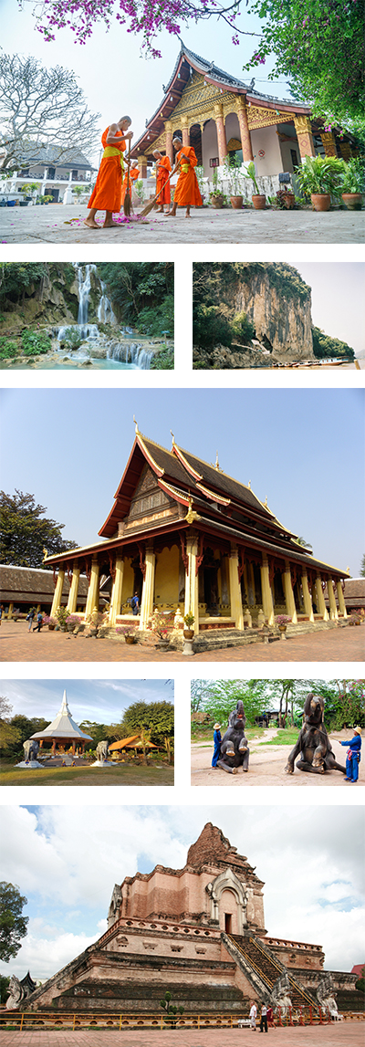 10 Days Laos Tour with Vat Phou Cruise Experience