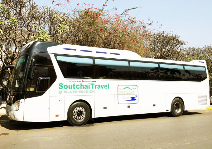 Bus from Vientiane to Luang Prabang