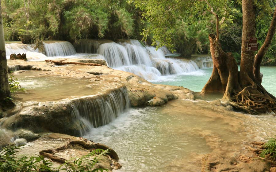 Kuang Si Waterfall