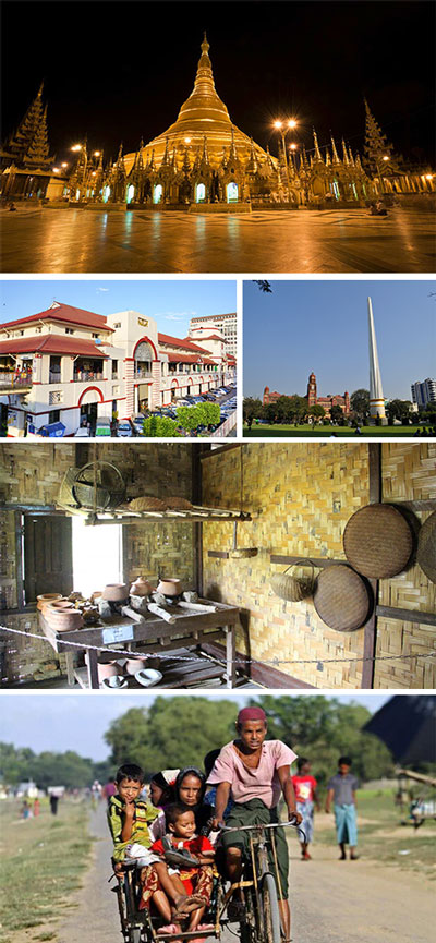 4 Days Yangon Village Exploration Tour from Singapore