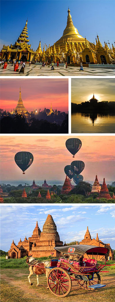 5 Days Myanmar Highlights Tour from Malaysia