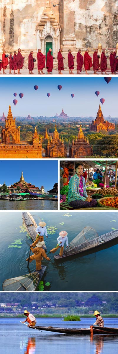 6 Days Essence of Myanmar Tour from USA
