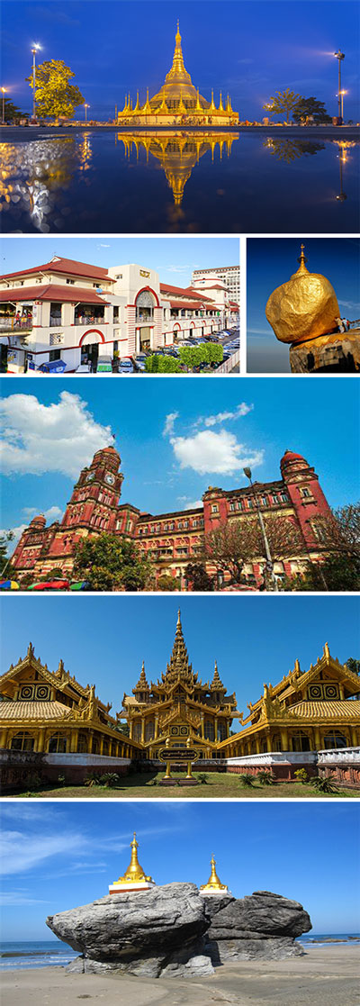 6 Days India to Myanmar Tour with Beach Relax