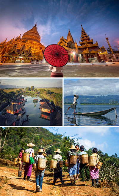 6 Days Myanmar Shan State Cycling Tour