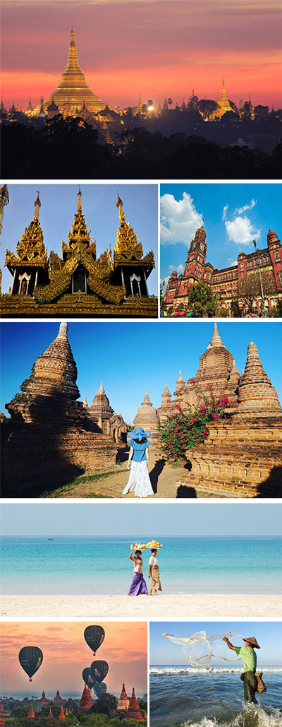 7 Days Malaysia to Myanmar Tour with Ngapali Beach