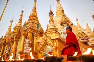 INT-M-IMGP07 7 Days Myanmar Golden Pagodas Tour from India