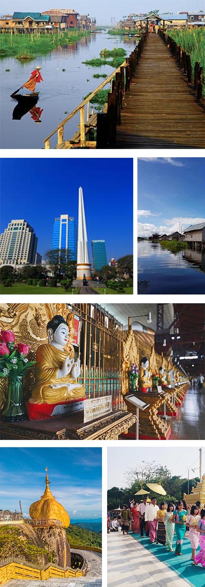 8 Days Essence of Myanmar Tour form India