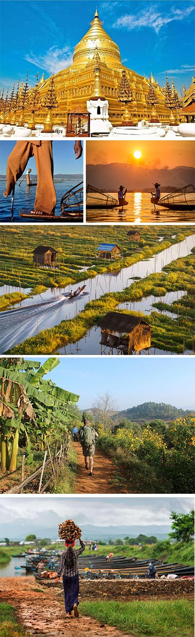 9 Days Kalaw to Inle Lake Biking Tour
