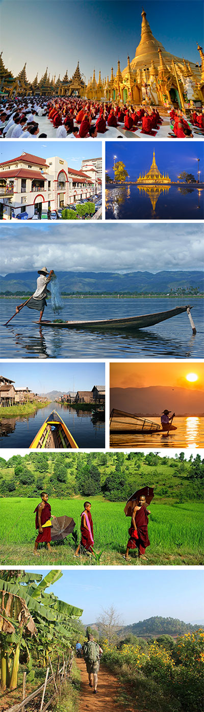9 Days Myanmar Kalaw Inle Lake Trekking Tour from Malaysia