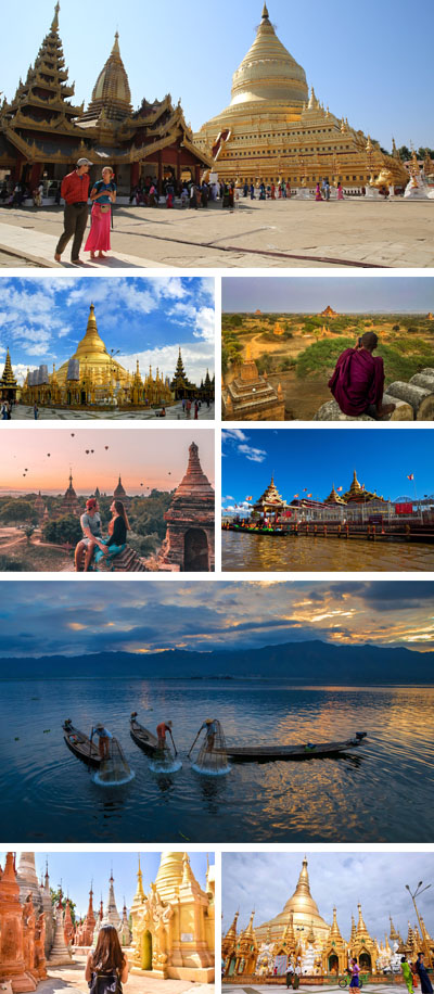 Myanmar Cultural Exploration Tour from USA