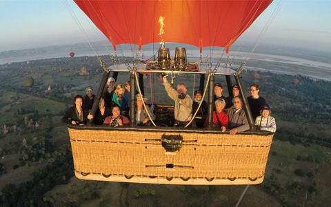 Exciting Bagan Hot Air Balloon Ride!