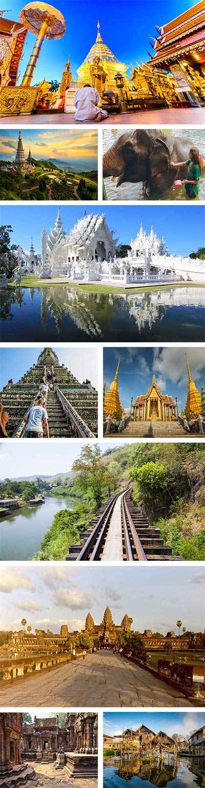 11 Days Thailand and Cambodia Historical Tour