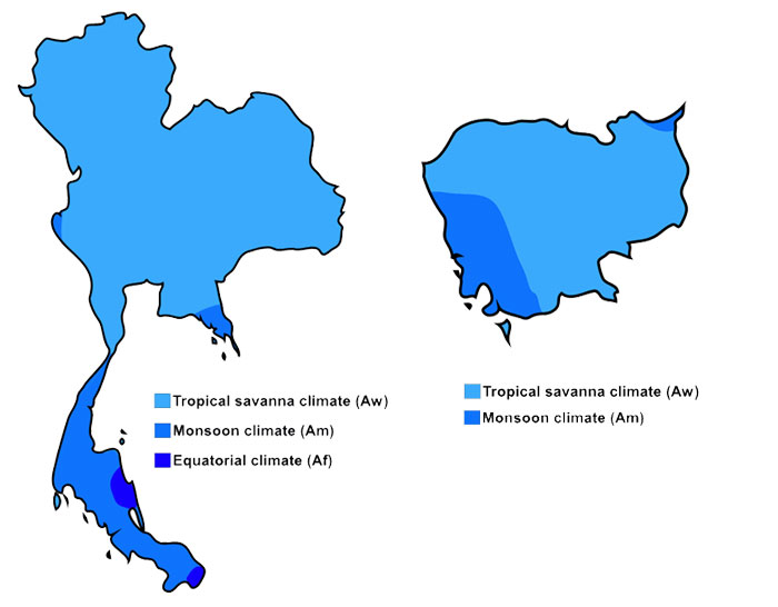 the-weather-map-of-thailand-and-cambodia
