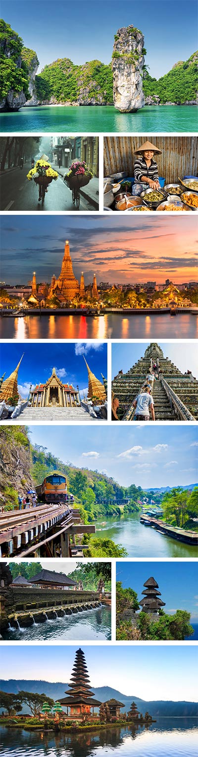 travelling thailand vietnam and bali