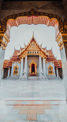 Map of Thailand and Vietnam