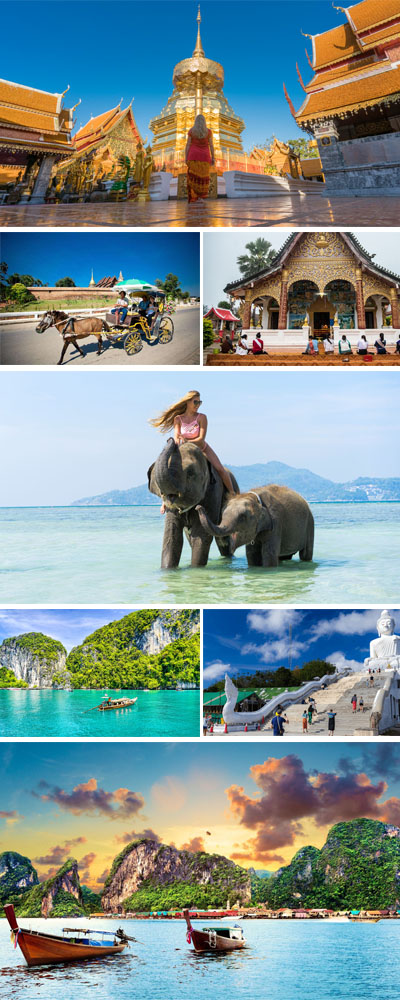 7 Days Thailand Luxury Tour from Chiang Mai to Phuket