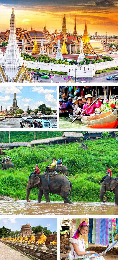 9 day thailand tour