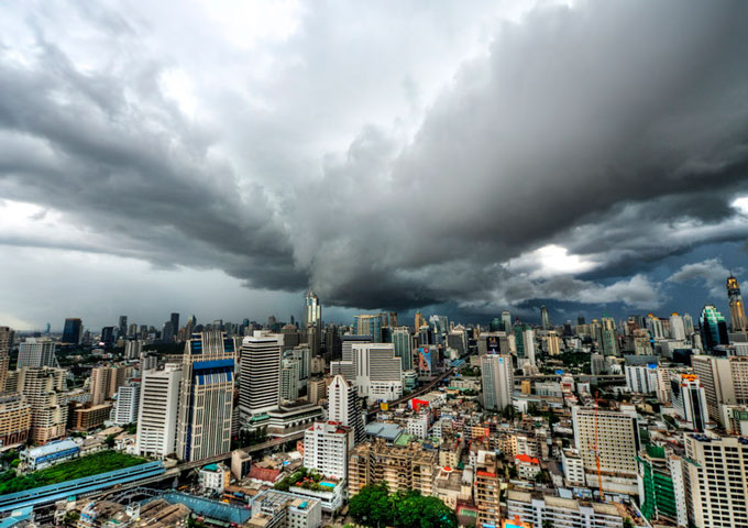 Bangkok in Rainy Season