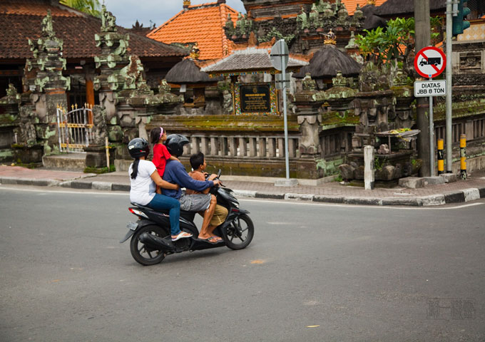 Ride a Scooter in Bali