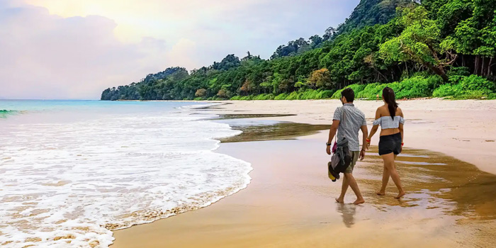 Andaman Coast in Dry Season