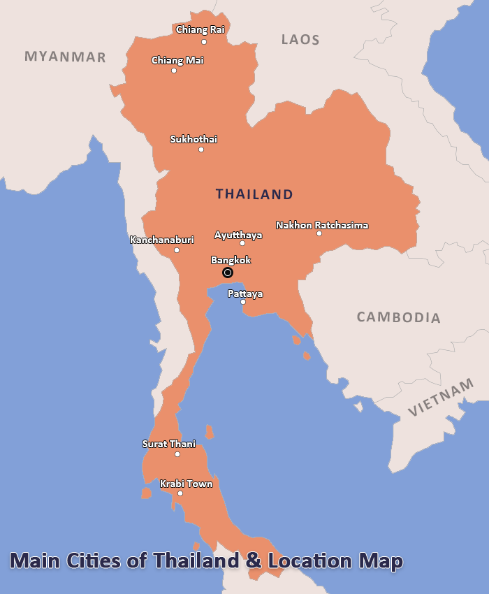 Bangkok, Location, History, Population, Map, & Facts