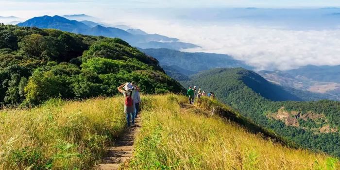 Dry Trails in Thailand National Parks