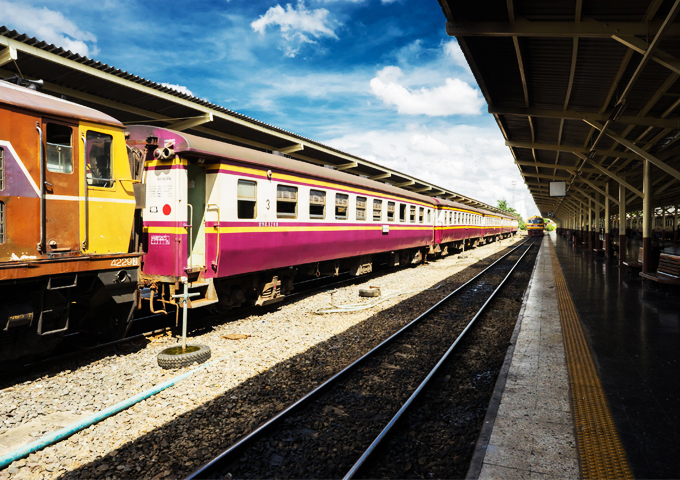 get Thailand by train