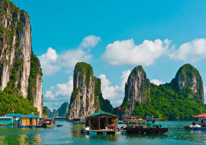 Halong Bay is a must see in Vietnam
