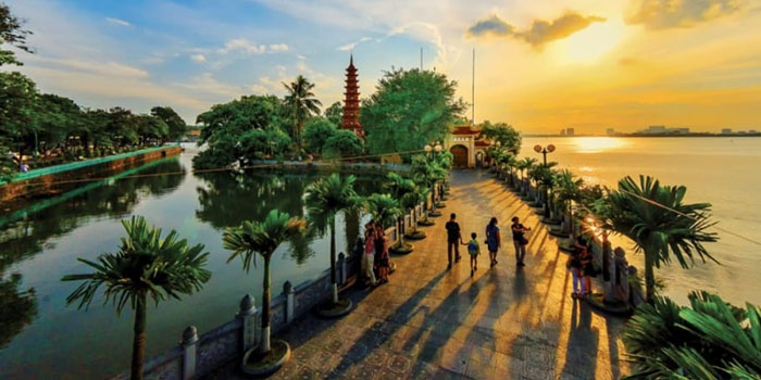 Hanoi Tran Quoc Pagoda