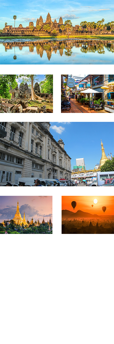 8 Days Cambodia and Myanmar Glimpse Tour