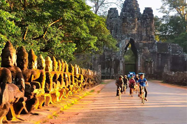 INT-C-BS04 4 Days Siem Reap Biking Tour from Bangalore