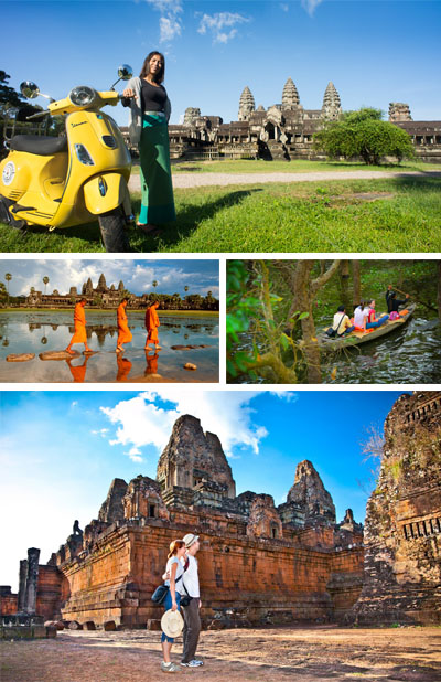 4 Days Siem Reap Biking Tour from Bangalore