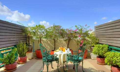 Phnom Penh Sunway Hotel Rooftop Balcony
