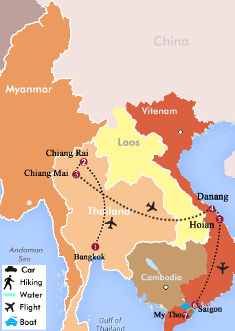 13 Days Thailand and Vietnam Highlights Tour with Scuba Diving