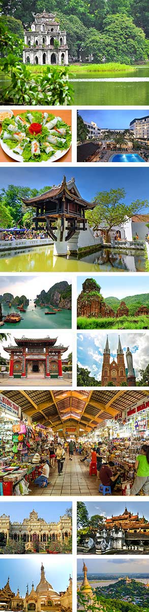 14 Days Best of Vietnam and Myanmar Tour