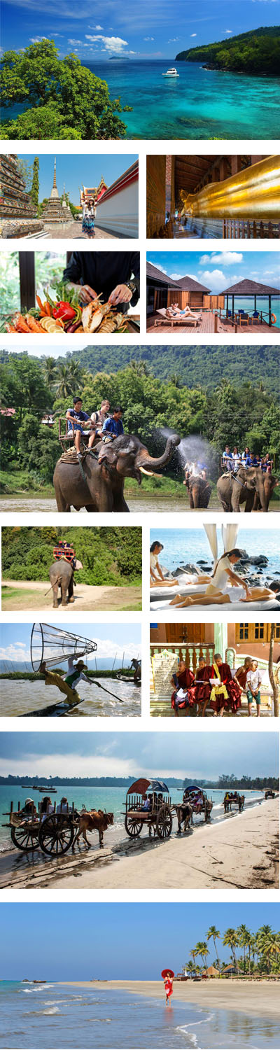 15 Days Thailand and Myanmar Tour to Ngapali Beach